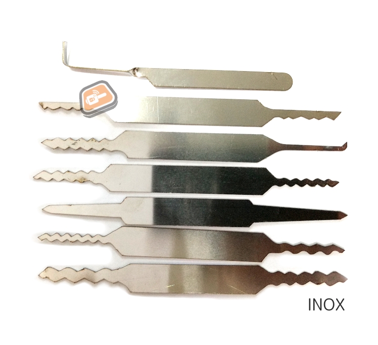 Jogo De Ferramen De Abertura 7pcs Em Inox Cod Ik 0250