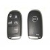 Keyless oco Fiat Toro 5bts logo preto COD: IK-0512